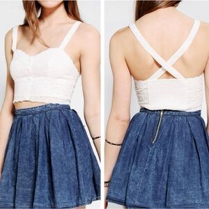Kimchi Blue Eyelet Crop Top